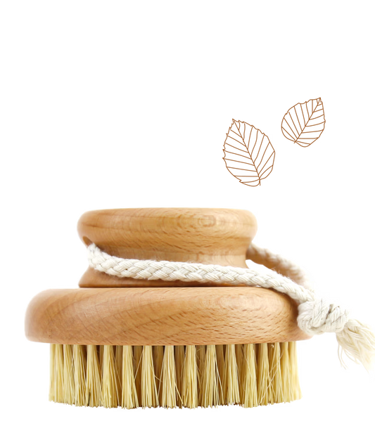 Brosse corporelle drainage lymphatique