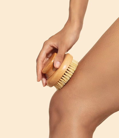 Brosse corporelle drainage lymphatique